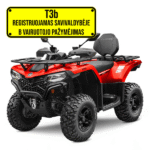 CFMOTO CFORCE 450 L EPS keturratis (mini traktorius) T3b